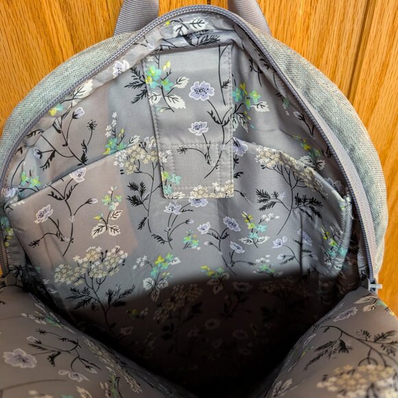 Vera Bradley Gray Microfiber Lighten Up Backpack main image 4